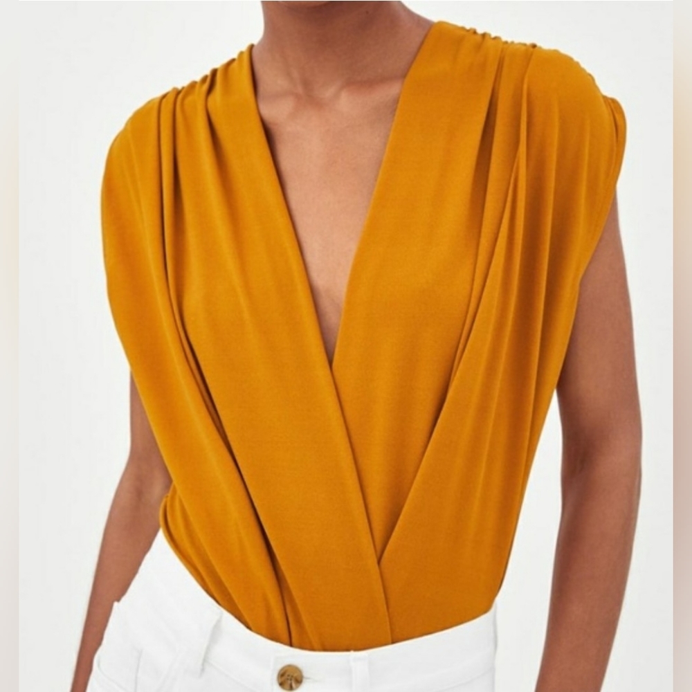 ZARA - Draped Bodysuit
